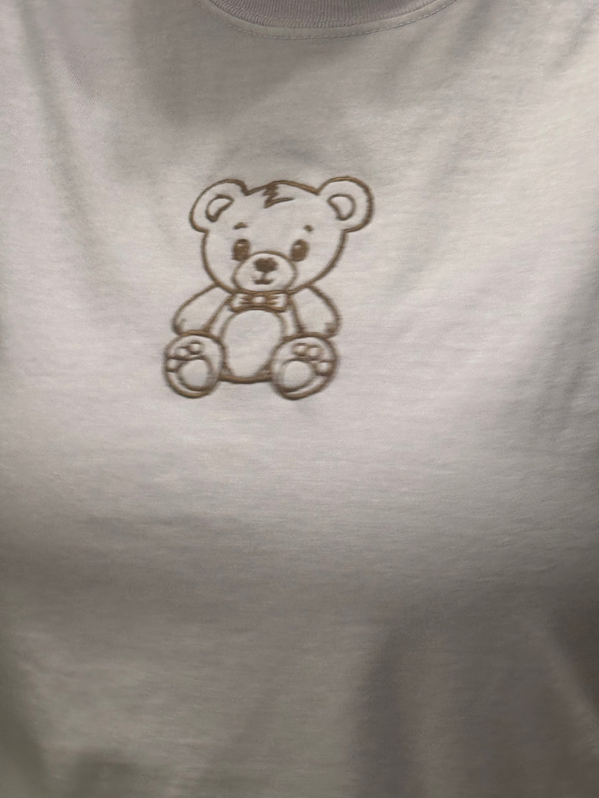 Teddy Bear Embroidered T-Shirt