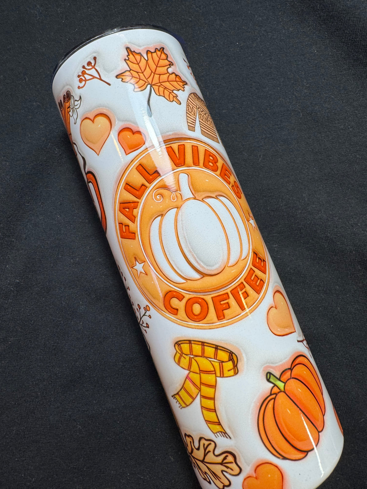 Fall Vibes Coffee 20 oz Stainless Steel Tumbler