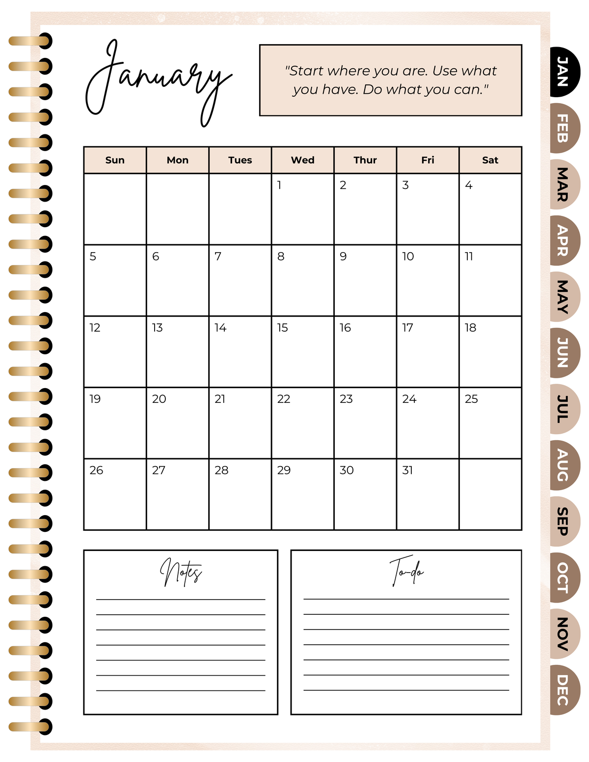 2025 Planner