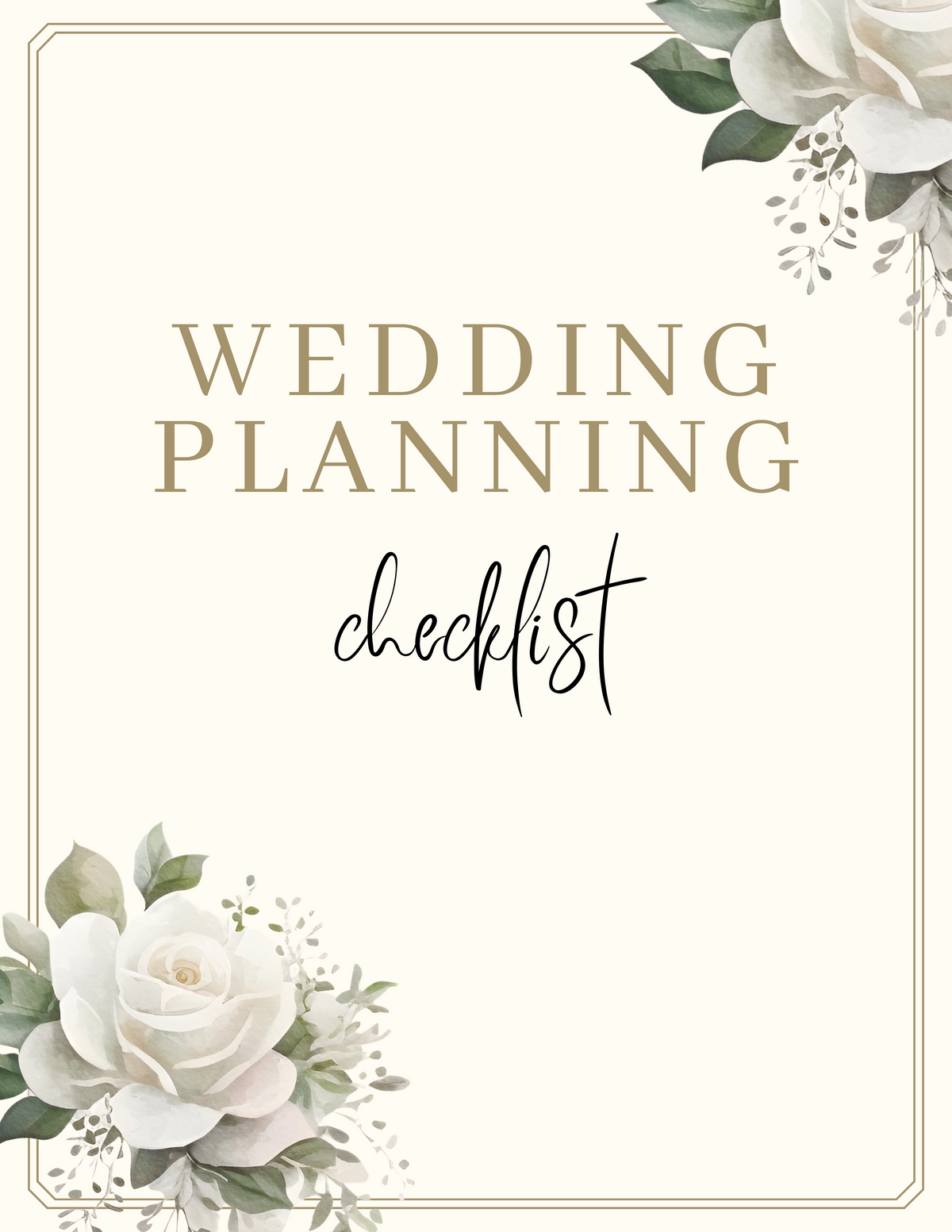 Wedding Planning Check List