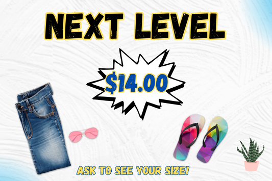 Next Level T-Shirts ONLY During Live