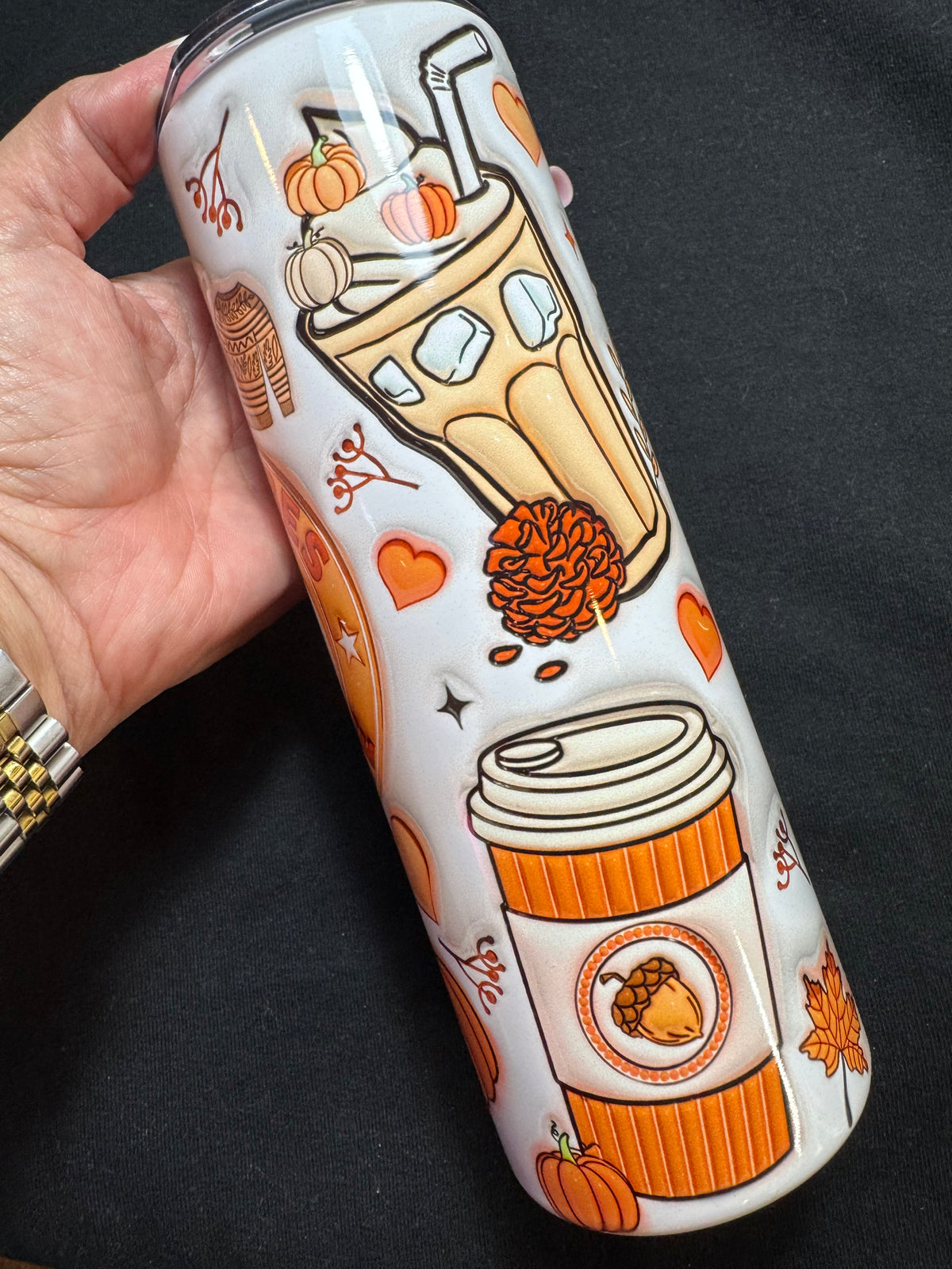 Fall Vibes Coffee 20 oz Stainless Steel Tumbler