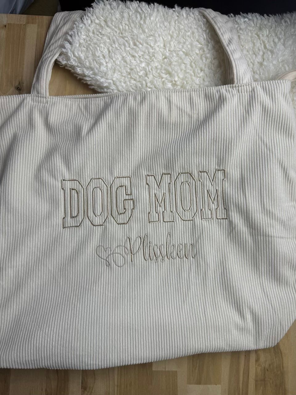 Dog Mama with Personalized Dog Name