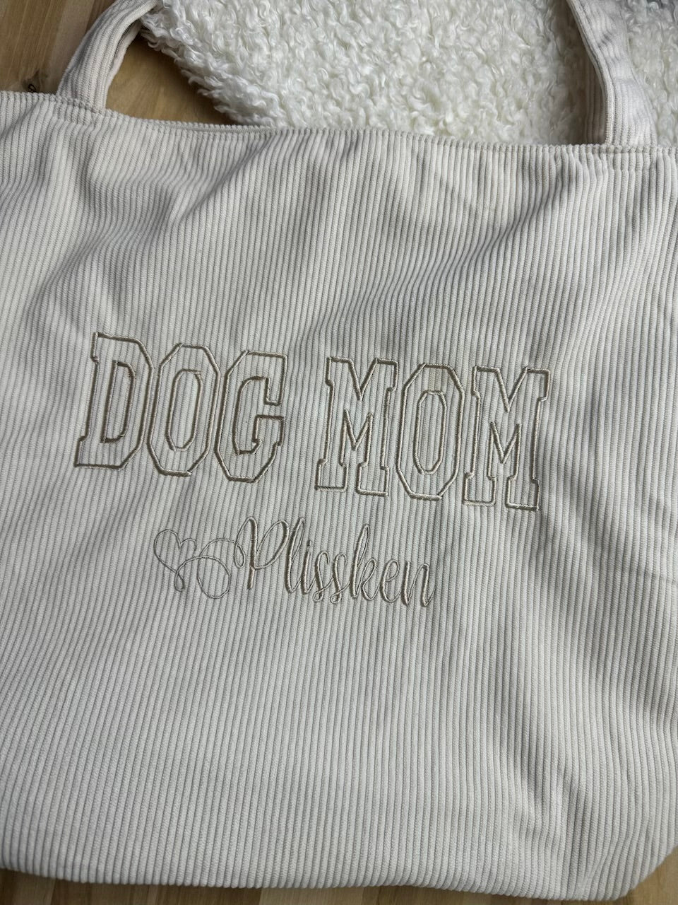 Dog Mama with Personalized Dog Name