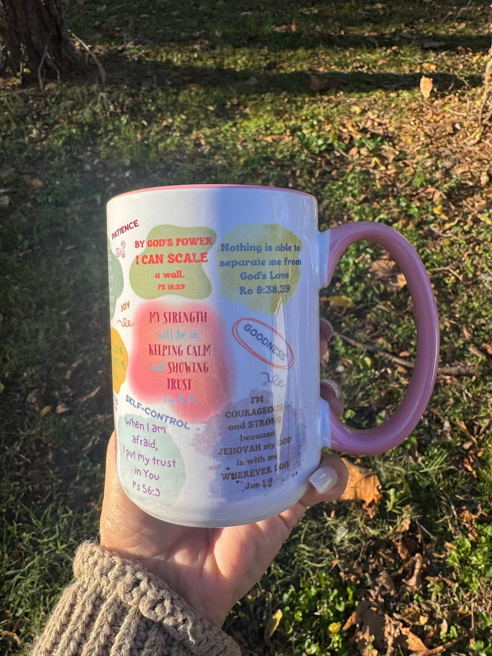 My Encouraging Bible Verses Mug