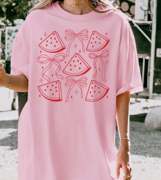 Watermelon and Bows
