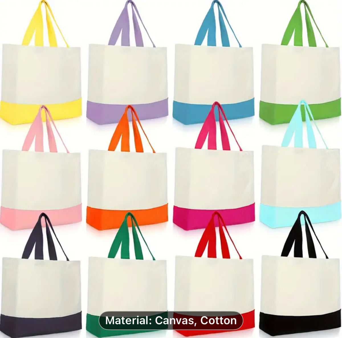 Color Tote Bags