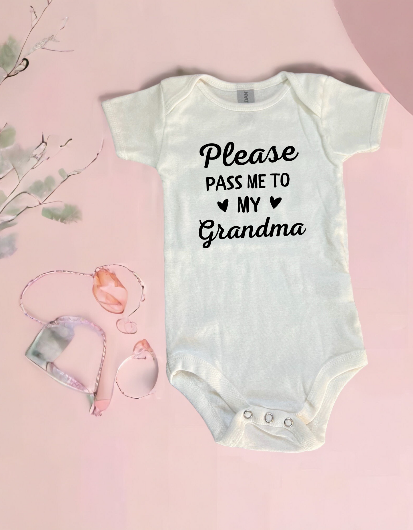 Grandma 3 pc Onesies Gift Set